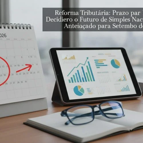 Reforma Tributária: Prazo para PMEs Decidirem o Futuro do Simples Nacional é Antecipado para Setembro de 2026