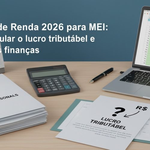 Imposto de Renda 2026 para MEI: Como calcular o lucro tributável e separar as finanças