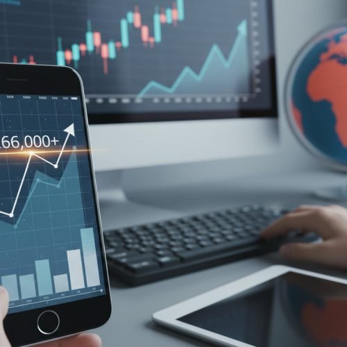 Ibovespa supera 166 mil pontos e bate recorde histórico em meio a tensão global