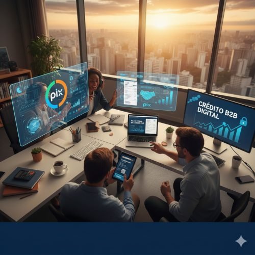 Pix e Digitalização: As Novas Fronteiras de Pagamento e Crédito B2B para Pequenas Empresas no Brasil